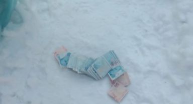 Talas Belediyesi personeli bulduğu parayı polise teslim etti