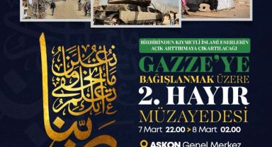 Askon’dan Gazze’ye Hayır Pınarı