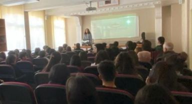Av. Dilek Kocakaya Önal, Belsin Çok Programlı Mesleki ve Teknik Anadolu Lisesi Öğrencilerine Gazze, Kudüs ve Mescid-i Aksa’yı Anlattı