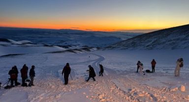 Erciyes'in zirvesinde foto safari