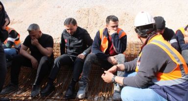 Hızlı tren şantiyesinde kaya düşmesi: 1 ölü, 1 yaralı