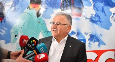 Kayseri Büyükşehir Belediye Başkanı Büyükkılıç'tan Dünya Kar Motosikleti Şampiyonası'na davet