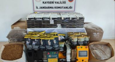 Kayseri'de Kaçak Tütün Operasyonu