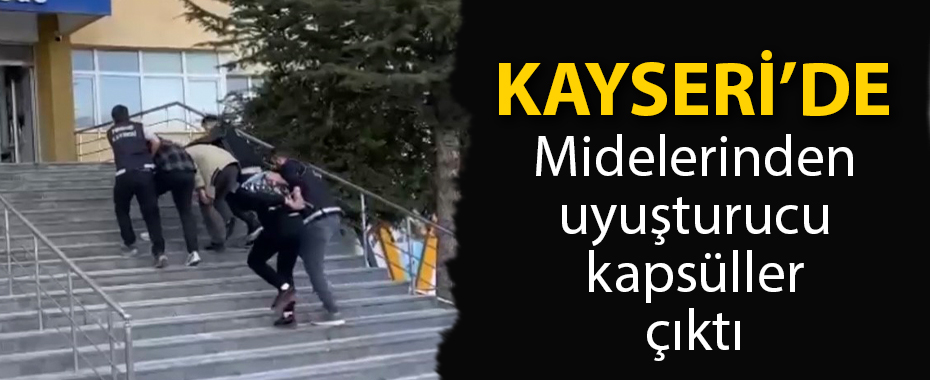 Midelerinden uyuşturucu kapsüller çıktı