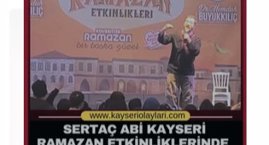 Sertaç Abi Kayseri Ramazan Etkinliklerinde Çocuklara ve Velilere Önemli Uyarılarda Bulundu