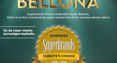 Bellona, 2025 Yılında 'Superbrands Türkiye' Listesi'nde yerini aldı