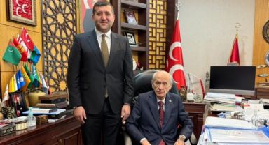 Ersoy, Devlet Bahçeli'yi makamında ziyaret etti