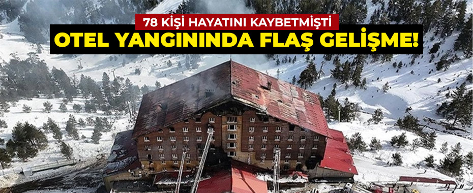 Kartalkaya'daki otel yangını! İtfaiye personeli tahliye edildi