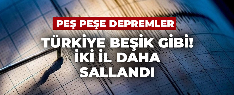 Konya'da peş peşe depremler! AFAD duyurdu, son depremler listesi