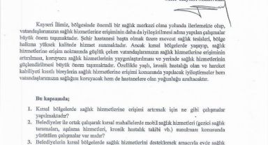 MHP’li Ersoy’dan sağlık hizmeti soru önergesi