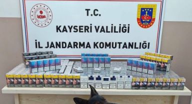Sigara kaçakçıları jandarmadan kaçamadı