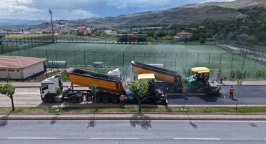 Büyükşehirin Erkilet’teki 36 milyon TL’lik yol yenileme çalışması başladı