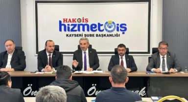 Hizmet-İş Sendikası Kayseri Şube Başkanlığı Temsilciler Meclisi Toplantısı Yavuz Navruz Başkanlığında Gerçekleştirildi