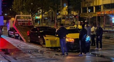 Kayseri'de 4 araç zincirleme kazaya karıştı; 5 yaralı