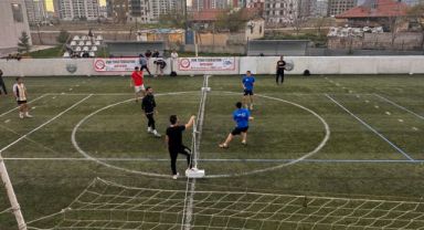 Kayseri’de Ayak Tenisi heyecanı yaşandı