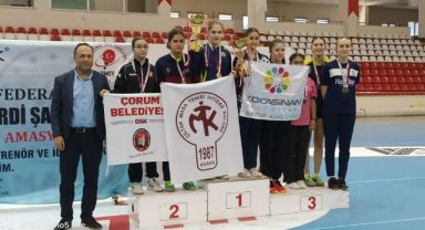 Kocasinan sporcuları hem yıldızlarda hem de çiftlerde Türkiye Şampiyonu
