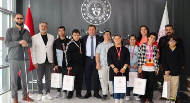 Özel şampiyonlardan özel ziyaret
