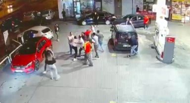 Servisçi dayağı kamerada