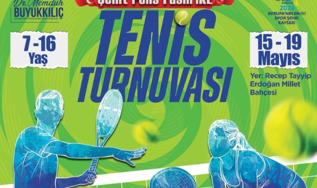 Spor A.Ş.’den 19 Mayıs’a özel tenis turnuvası