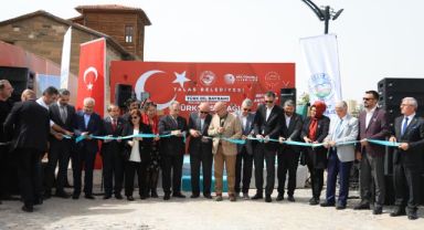 Talas’ta Türkçe Sokağı açıldı