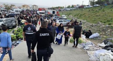 Zabıtadan Bitpazarı'na sıkı denetim