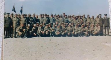 40 yıllık asker arkadaşları Kayseri'de buluştu