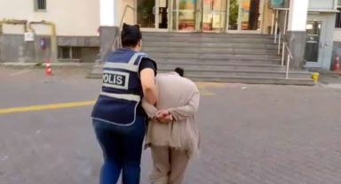 75 yıl kesinleşmiş cezası bulunan kadın polisten kaçamadı