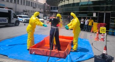 AFAD'dan kimyasal tatbikatı