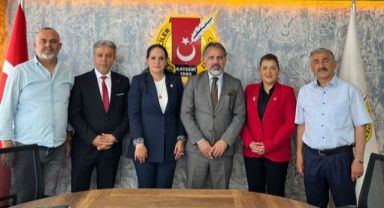 AKB Heyetinden Gazeteciler Cemiyeti'ne Ziyaret