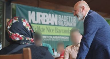 Başkan Çolakbayrakdar, Kurban Bayramı öncesi yetimleri sevindirdi
