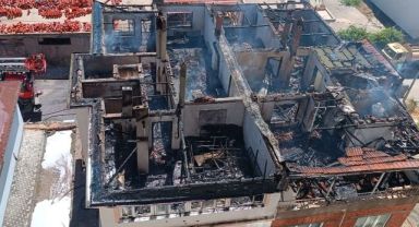 Kayseri'de ev yangını