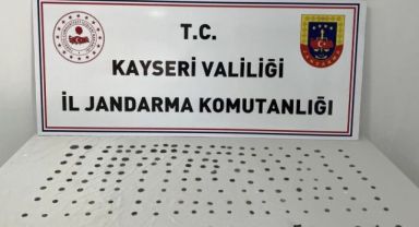 Kayseri'de tarihi eser operasyonu: 1 gözaltı
