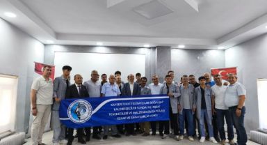 Kayseri’de Ustalık Önlüğü Töreni: Genç Tesisatçılar Mesleğe Uğurlandı