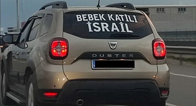Kayseri'de Vatandaşın İsrail Tepkisi Dikkat Çekti