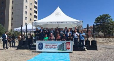 Melikgazi’de 72 daire ve 13 dükkanın temeli atıldı