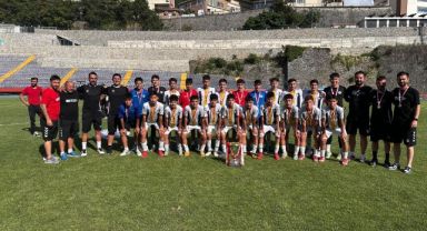 U15 Türkiye Futbol Şampiyonası'nda şampiyon Talas Belediyespor