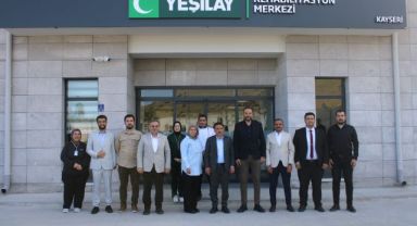 Vali Çiçek, Rehabilitasyon Merkezi'nde tedavi gören bağımlılar ile bayramlaştı