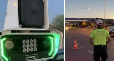 Yapay zeka destekli radar 4 günde 526 bin lira ceza kesti