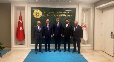 AK Parti Kayseri’den Bakan Kurum’a ziyaret