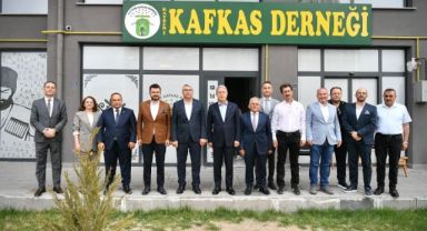 Akar ve Büyükkılıç’tan Kayseri Kafkas Derneği’ne ziyaret