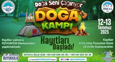 'Doğa Seni Çağırıyor' Doğa Kampı'na kayıtlar başladı