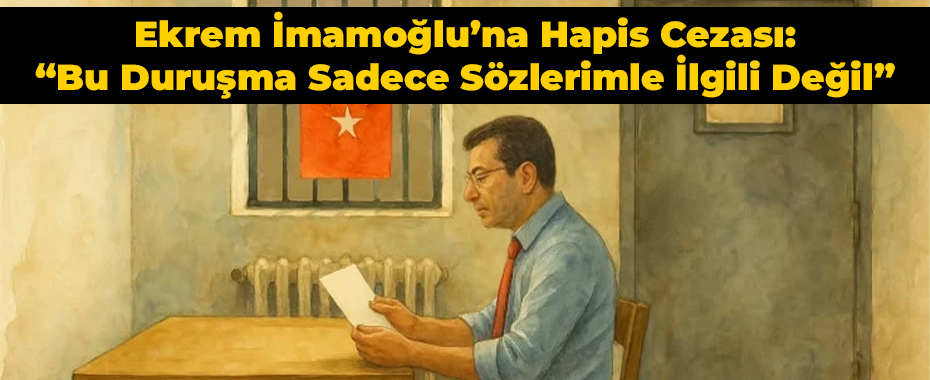 Ekrem İmamoğlu’na Hapis Cezası: “Bu Duruşma Sadece Sözlerimle İlgili Değil”