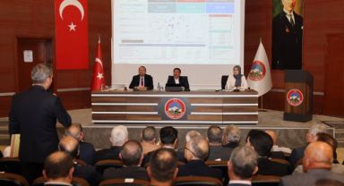 İl Koordinasyon Kurulu Vali Çiçek Başkanlığında Toplandı