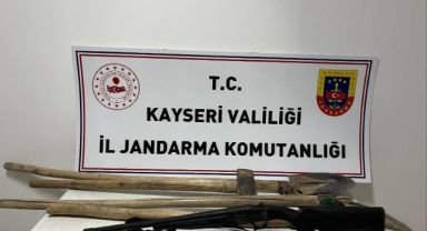 Jandarmadan izinsiz kazı yapanlara suçüstü