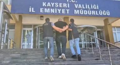 Kayseri'de 23 yıl 9 ay hapisle aranan hükümlü yakalandı