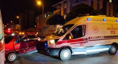 Kayseri’de ambulans ile otomobil çarpıştı: 2 yaralı