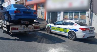 Kayseri’de otomobiliyle drift atan sürücüye 57 bin TL ceza