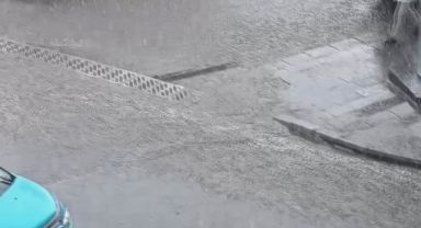 Kayseri Develi'de sağanak etkili oldu