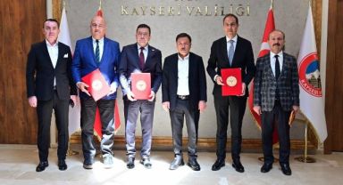 Kayseri OSB Sağlık Merkezi valilikte imzalanan protokolle Sağlık Müdürlüğü’ne tahsis edildi