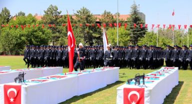Kayseri POMEM'de 312 polis adayı mezun oldu
